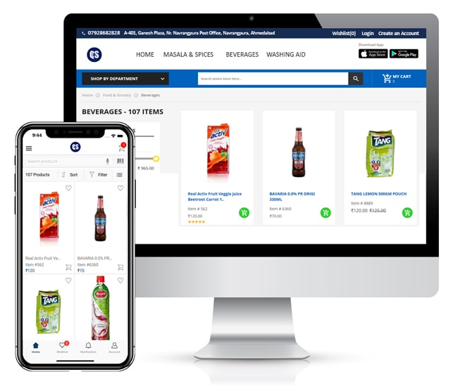 E-Commerce Web and Mobile App Platform